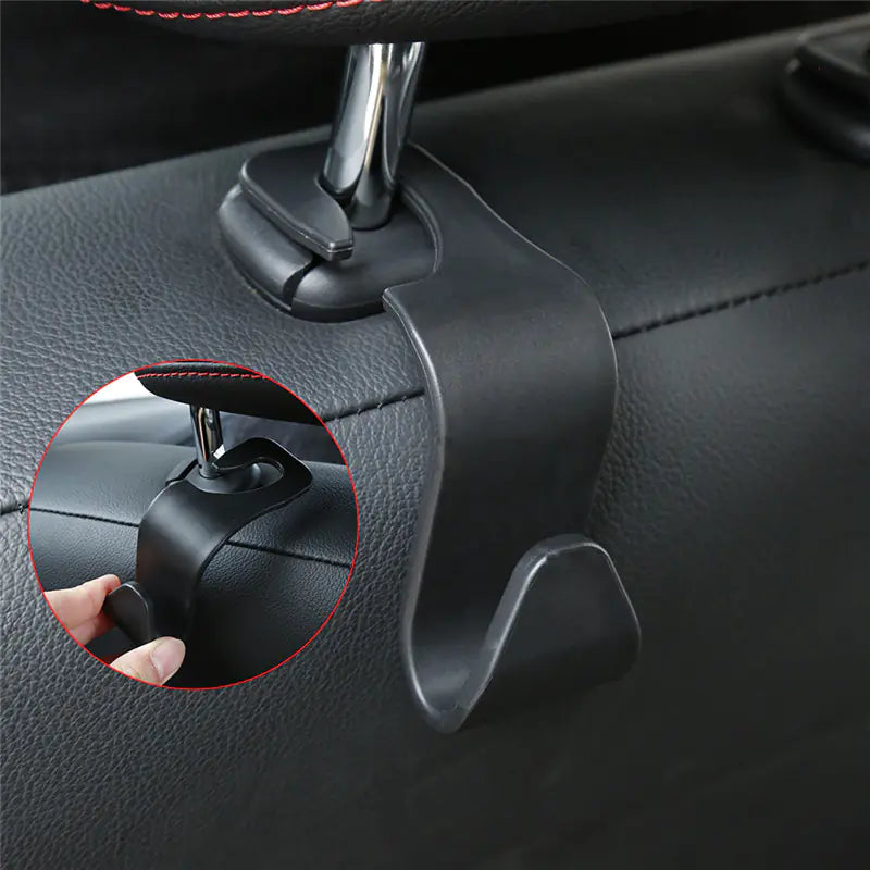 CAR SEAT BACK HOOKS