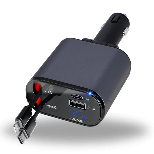 4 IN 1 FAST CAR PHONE CHARGER 120W