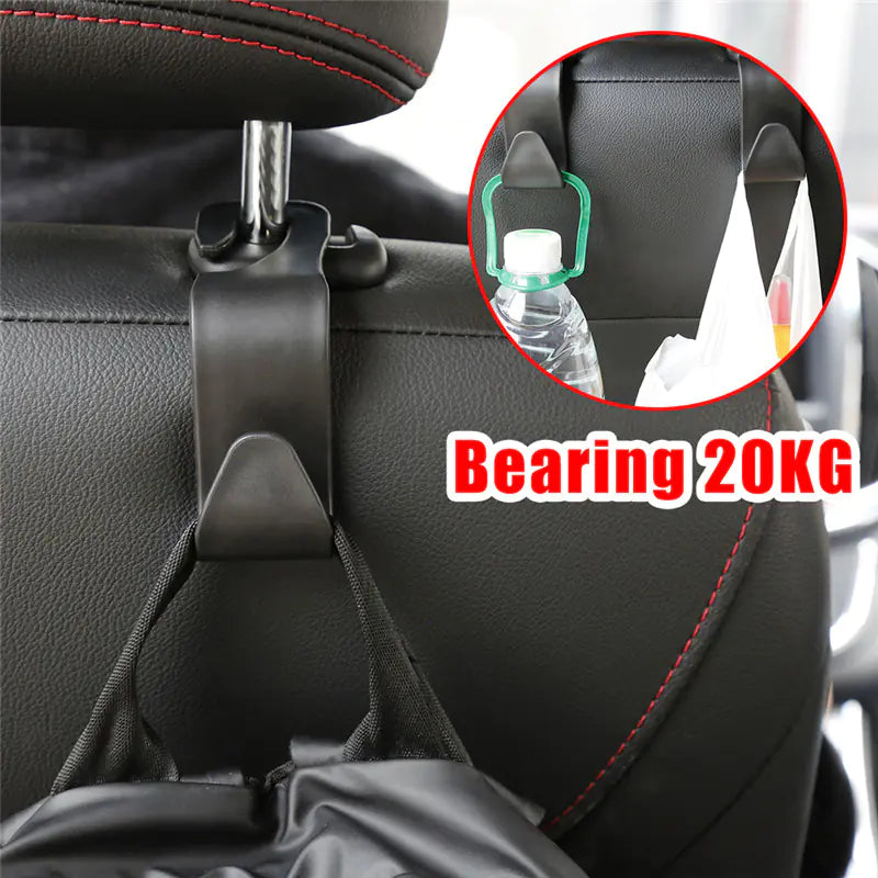 CAR SEAT BACK HOOKS