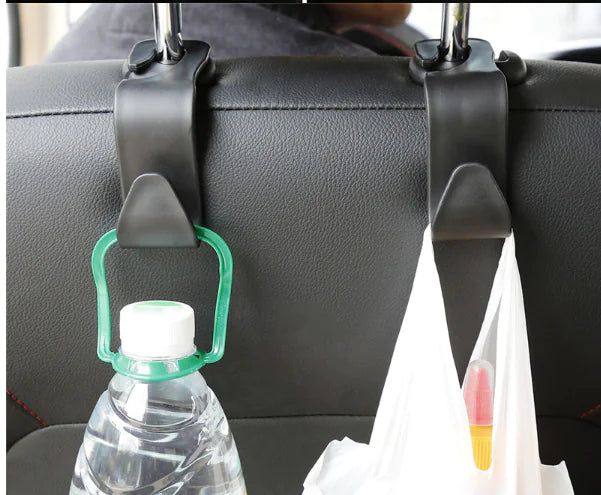 CAR SEAT BACK HOOKS